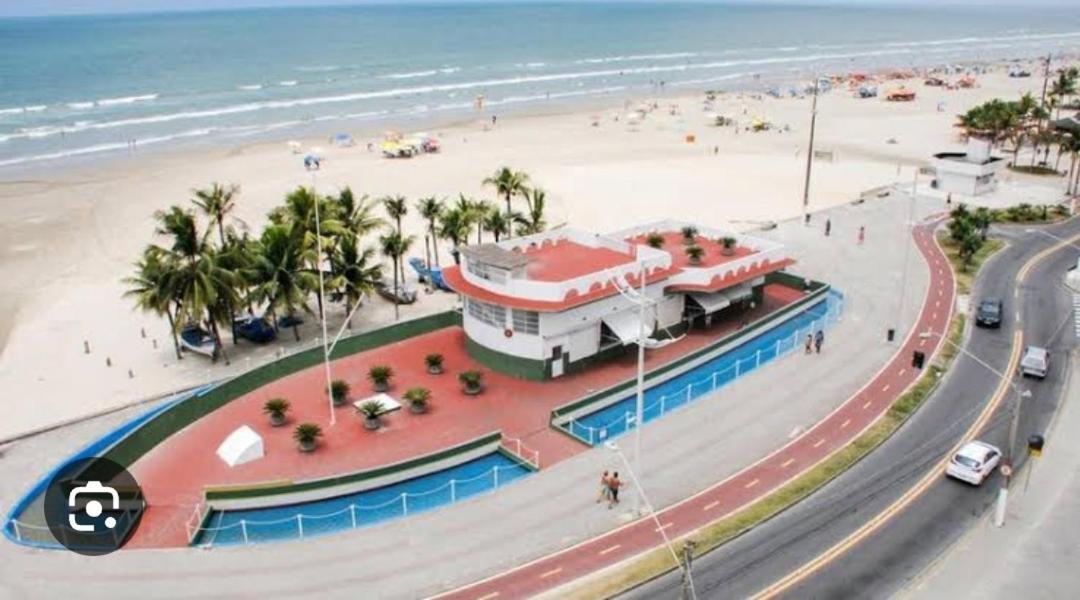 Ape Privilegiado No Centro Da Ocian E A 150M Da Praia E Feirinha, Com Wi-Fi E Garagem ! Praia Grande  Kültér fotó