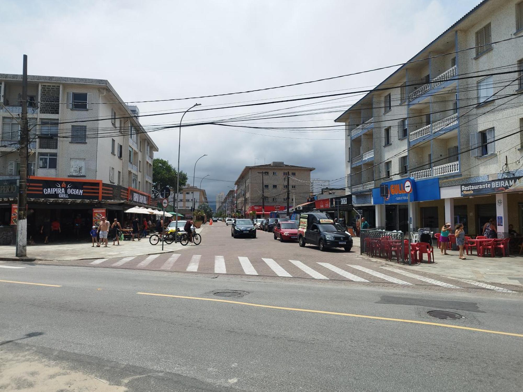 Ape Privilegiado No Centro Da Ocian E A 150M Da Praia E Feirinha, Com Wi-Fi E Garagem ! Praia Grande  Kültér fotó